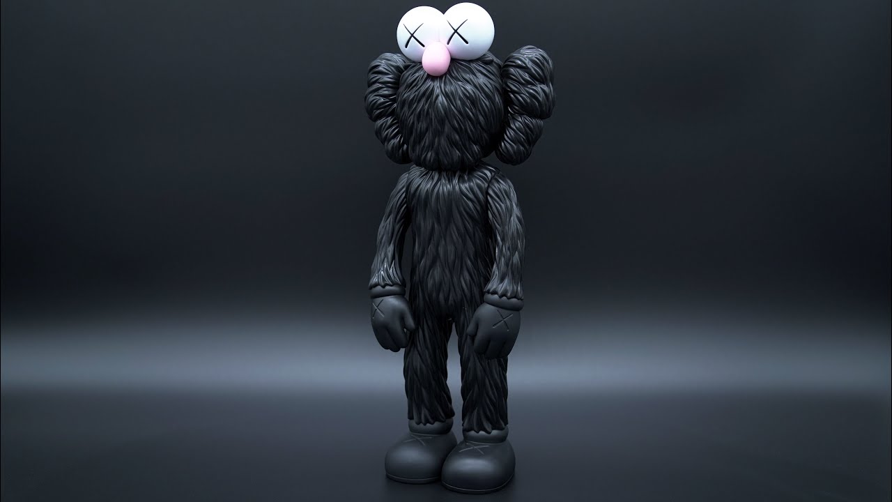 KAWS BFF Black Edition - YouTube