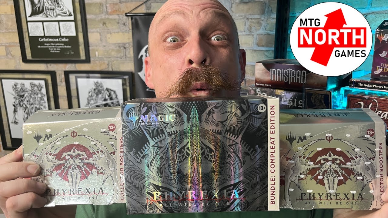 Phyrexia Compleat Edition Bundle Opening & 2 Collector Boxes All