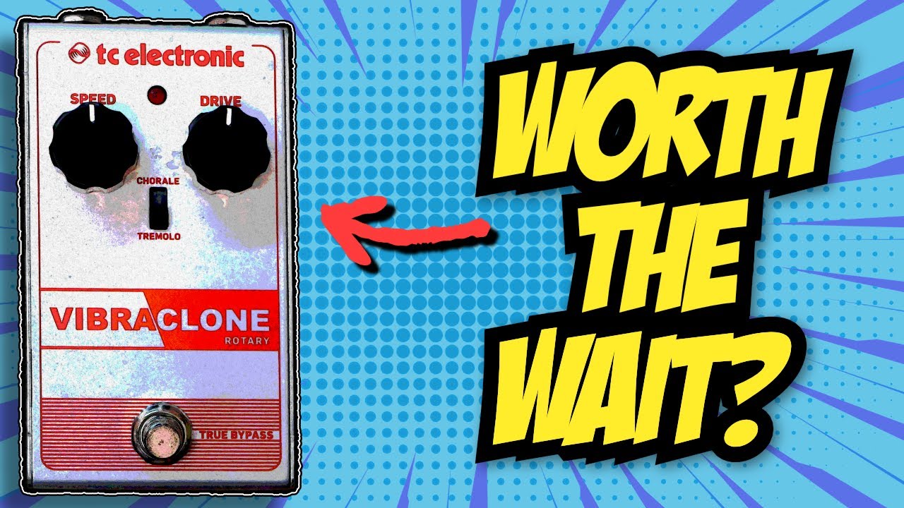I've wanted this pedal for so long TC Electronic Vibraclone