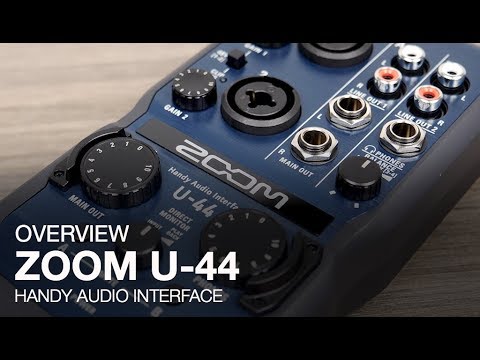 Zoom U-44 Overview - YouTube