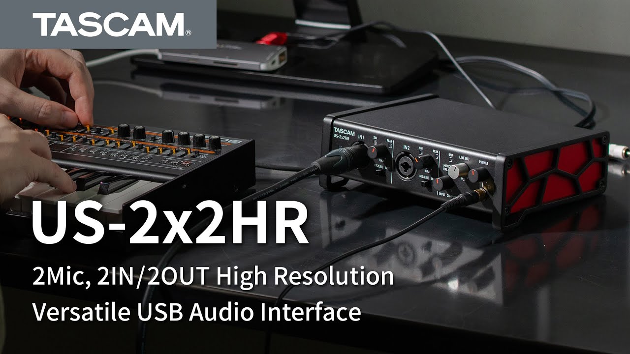 TASCAM US-2x2HR USB オーディオインターフェイス タスカム | 島村楽器