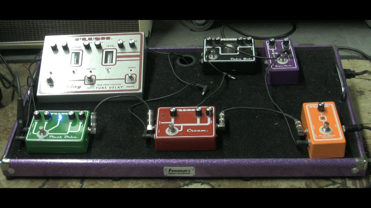 Fuchs Plush Drive Effects Pedal - YouTube