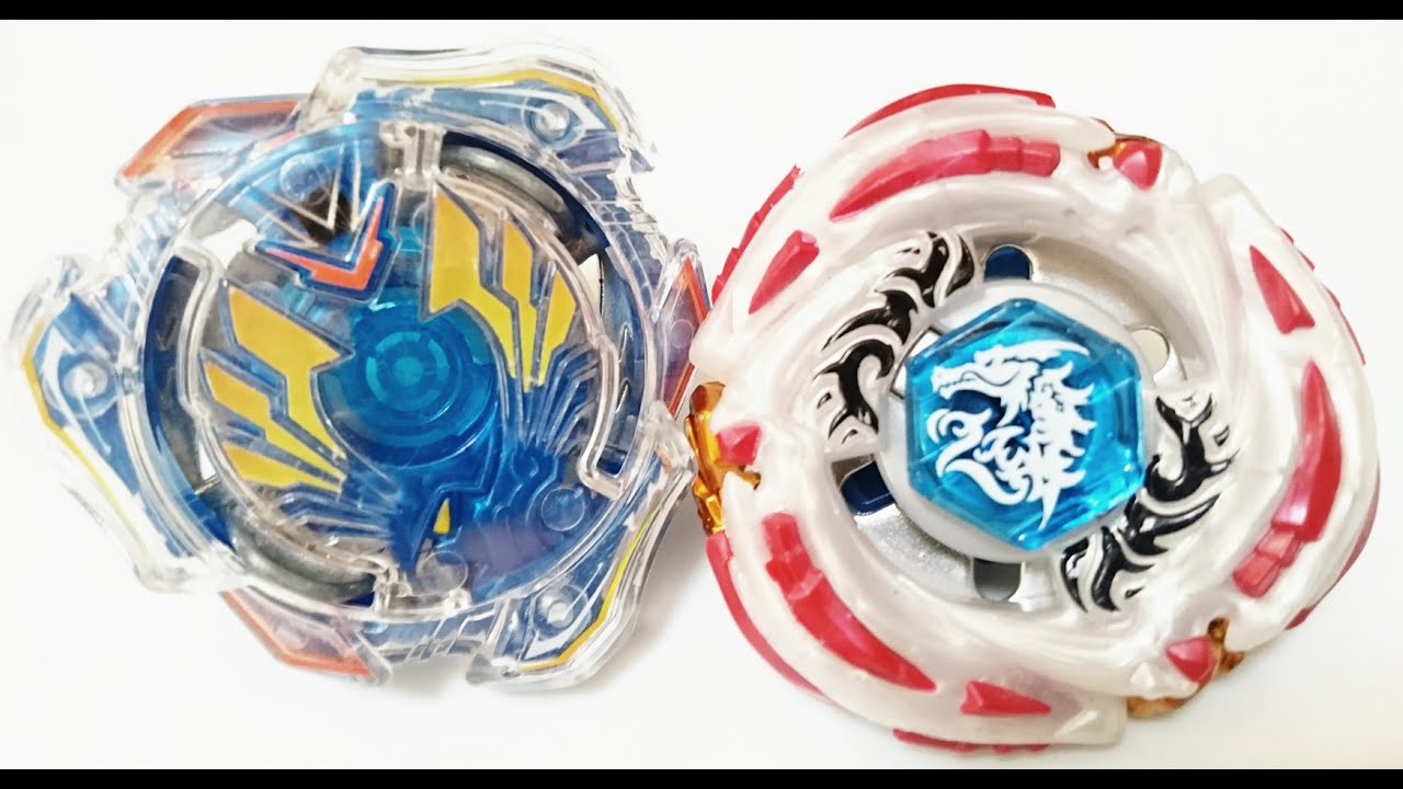 Beyblade Burst VS Hand-cranked Meteor L-Drago Metal Fight Beyblade