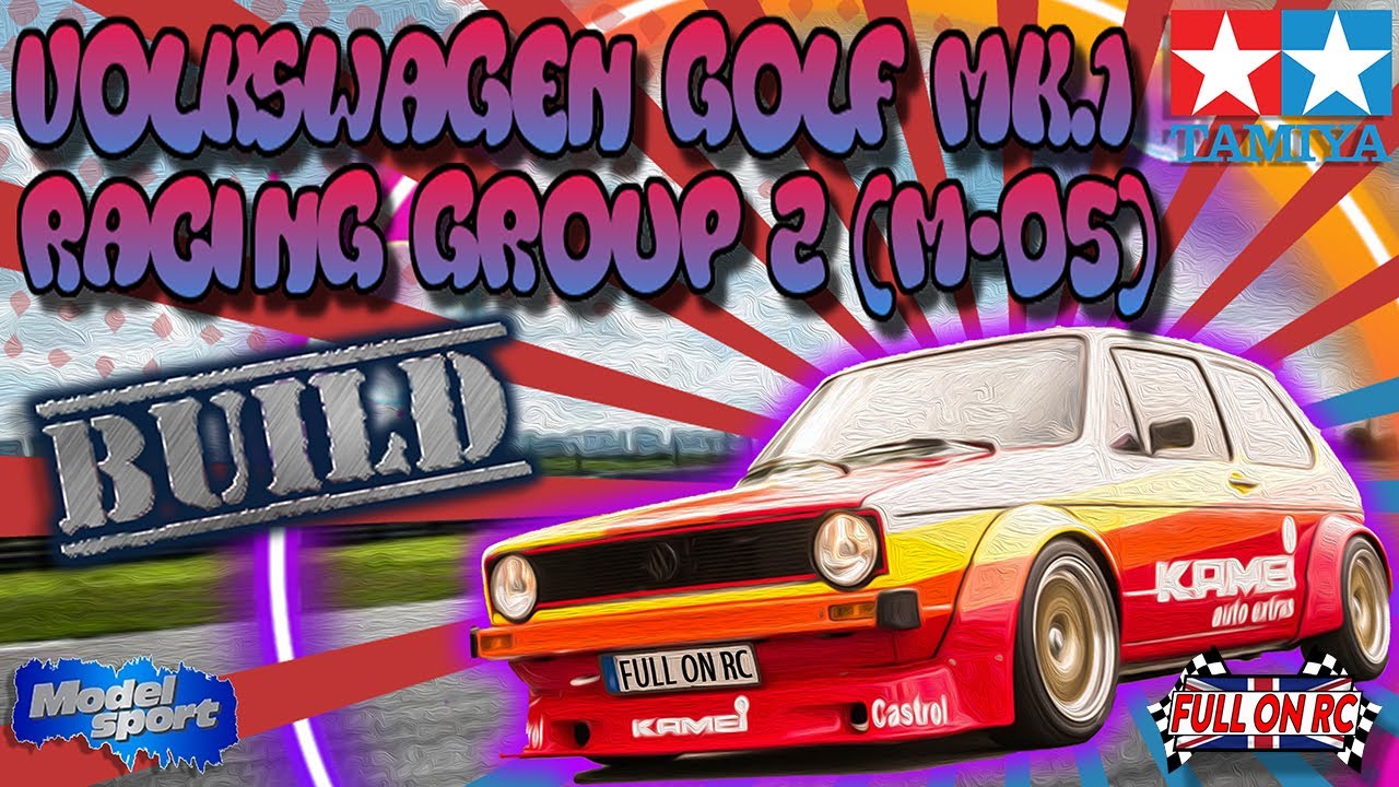 Good things come in small packages. Tamiya Volkswagen Golf Mk.1