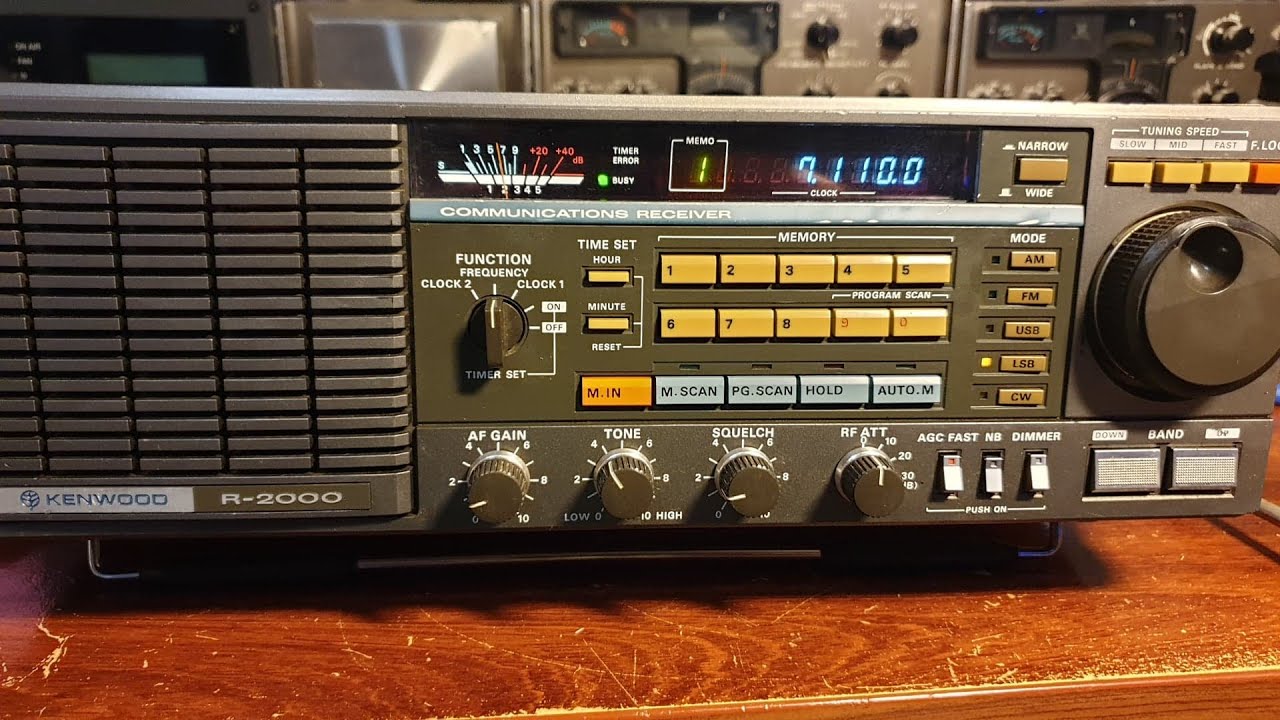 Kenwood R2000 just arrivedWhat a great piece of history, some