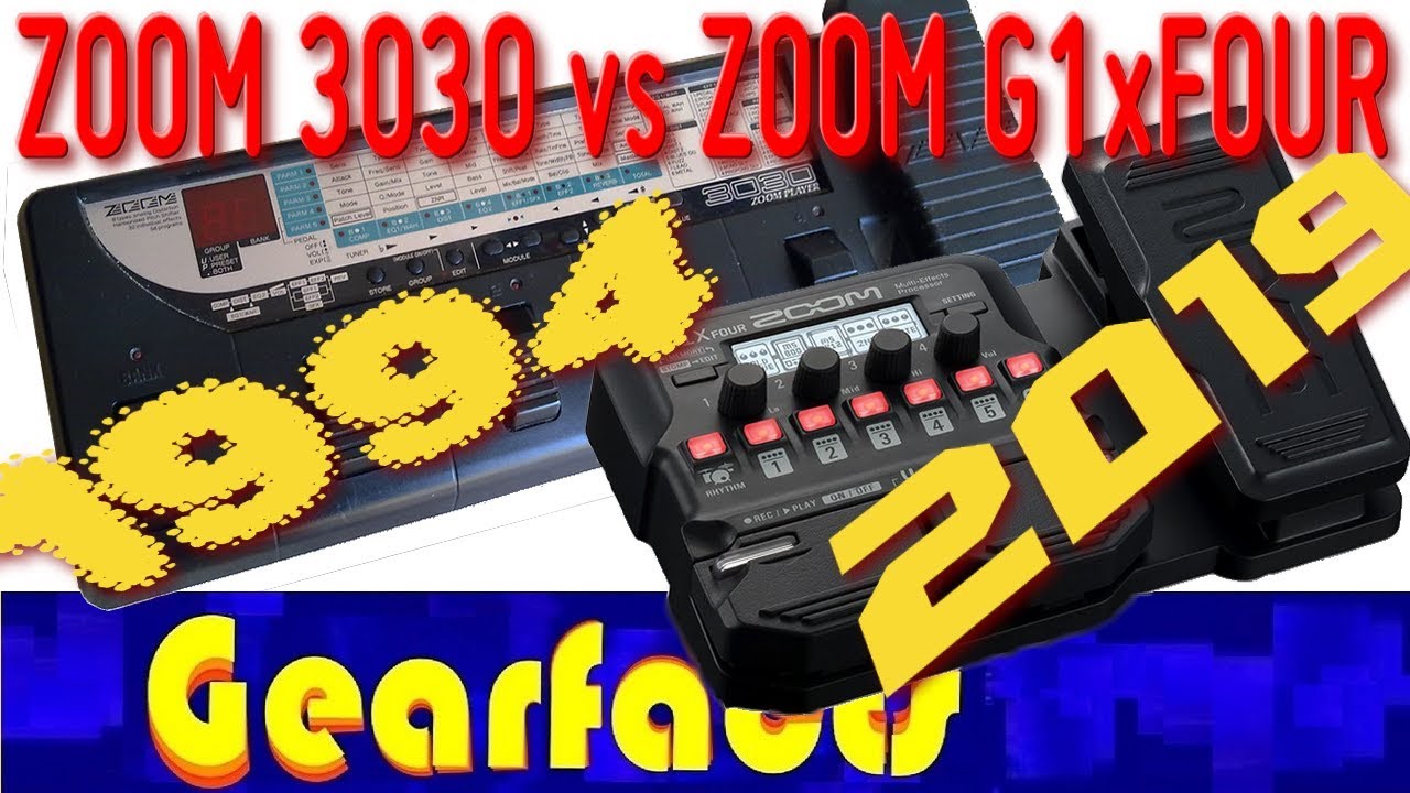 25 years: The original Zoom 3030 vs G1xFOUR - YouTube