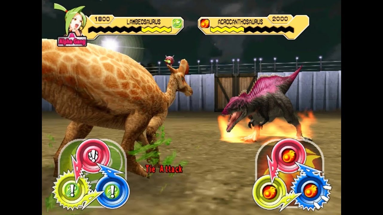 Dinosaur King Arcade Game 恐竜キング - The Alpha Exam