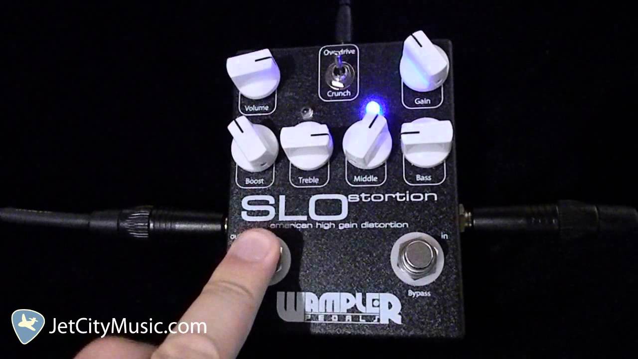 Wampler SLOstortion - YouTube