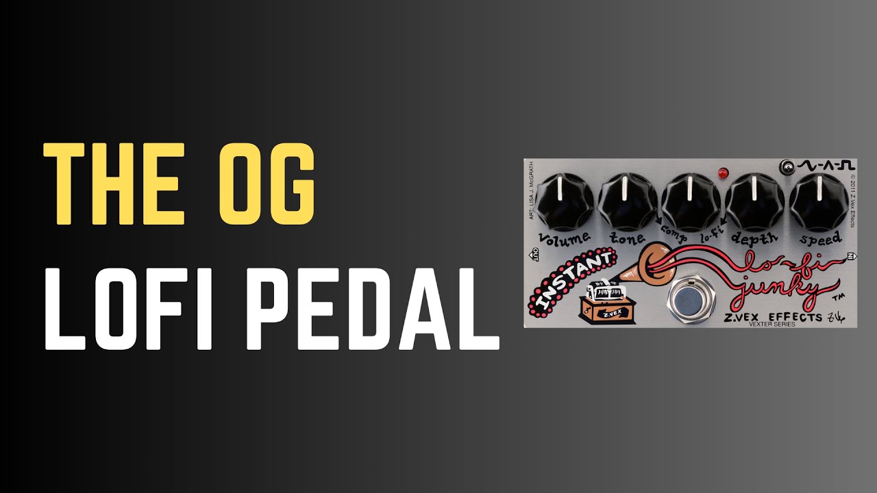 Zvex Instant Lo-Fi Junky - YouTube