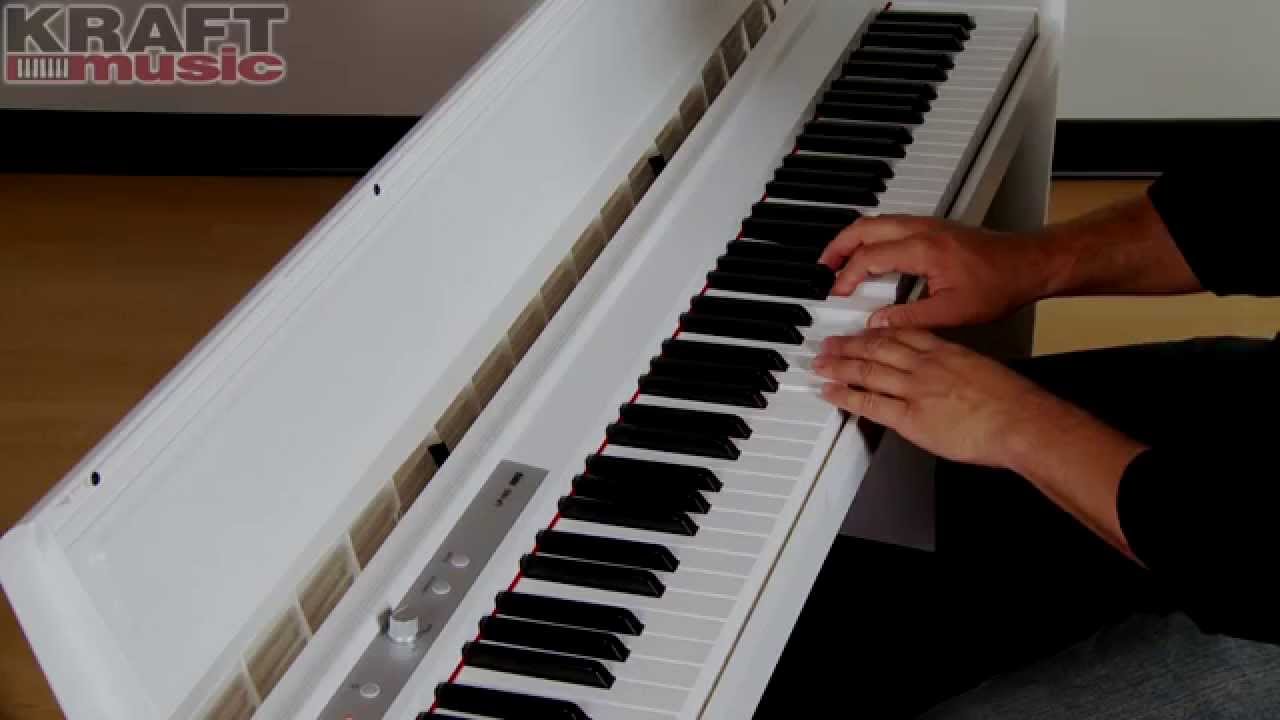 Kraft Music - Korg LP-180 Digital Piano Demo with Rich Formidoni