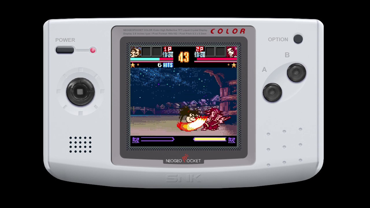 ネオジオポケットカラー『キング・オブ・ファイターズ R-2』『サムライ