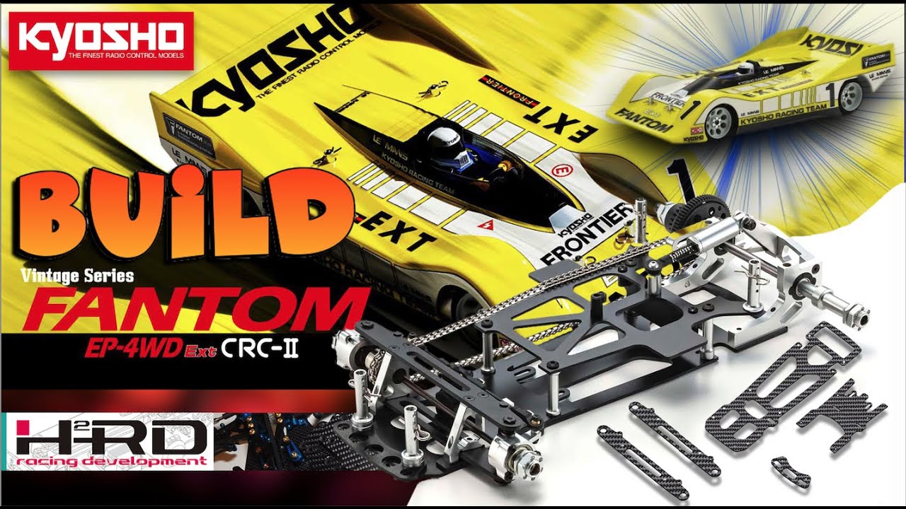 Carbon Chassis Upgrade & Building The New Kyosho Fantom CRC-II 1