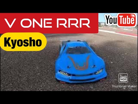 🔥ESSAIS KYOSHO V ONE RRR 1/10 ON ROAD - MOTEUR NOVAROSSI FLASH 12