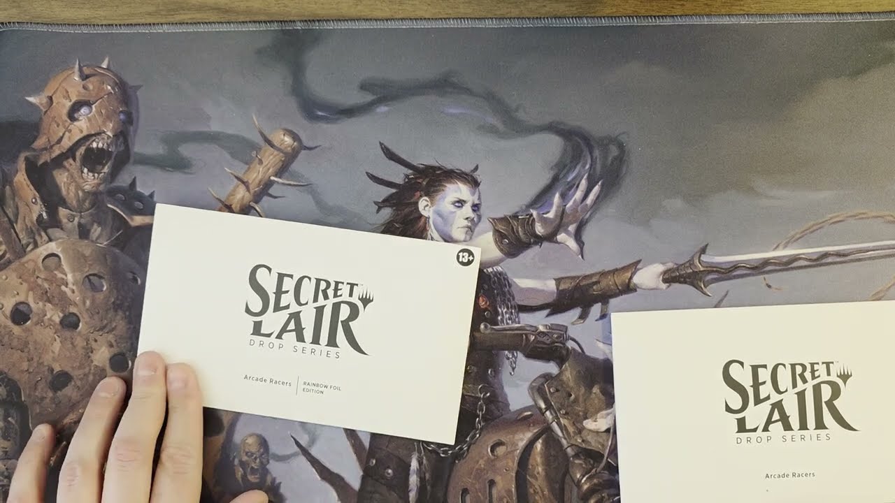 Magic the Gathering: Arcade Racers Secret Lair Unboxing - YouTube