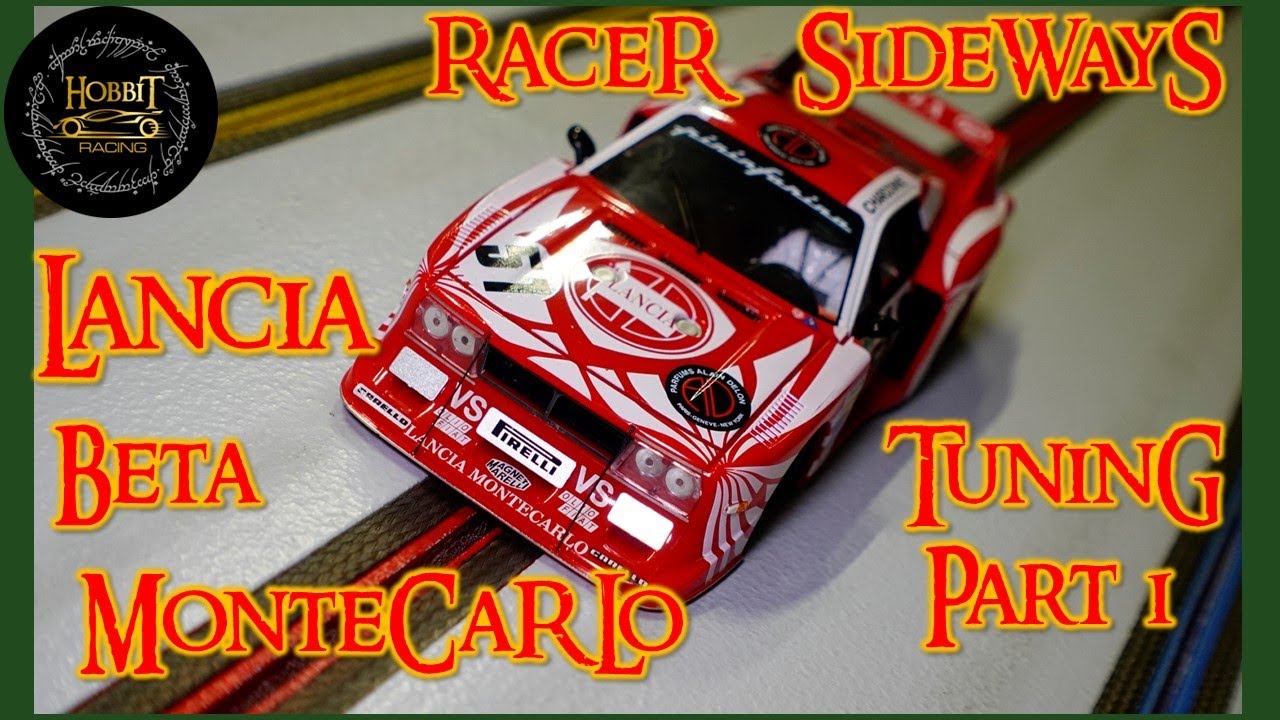 Lancia Beta Montecarlo, 1/32 Scale Tuning: #51, Le Mans 1980 - YouTube