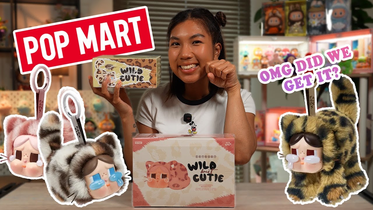 Finally A SECRET?! CRYBABY Wild but Cutie FULL SET UNBOXING