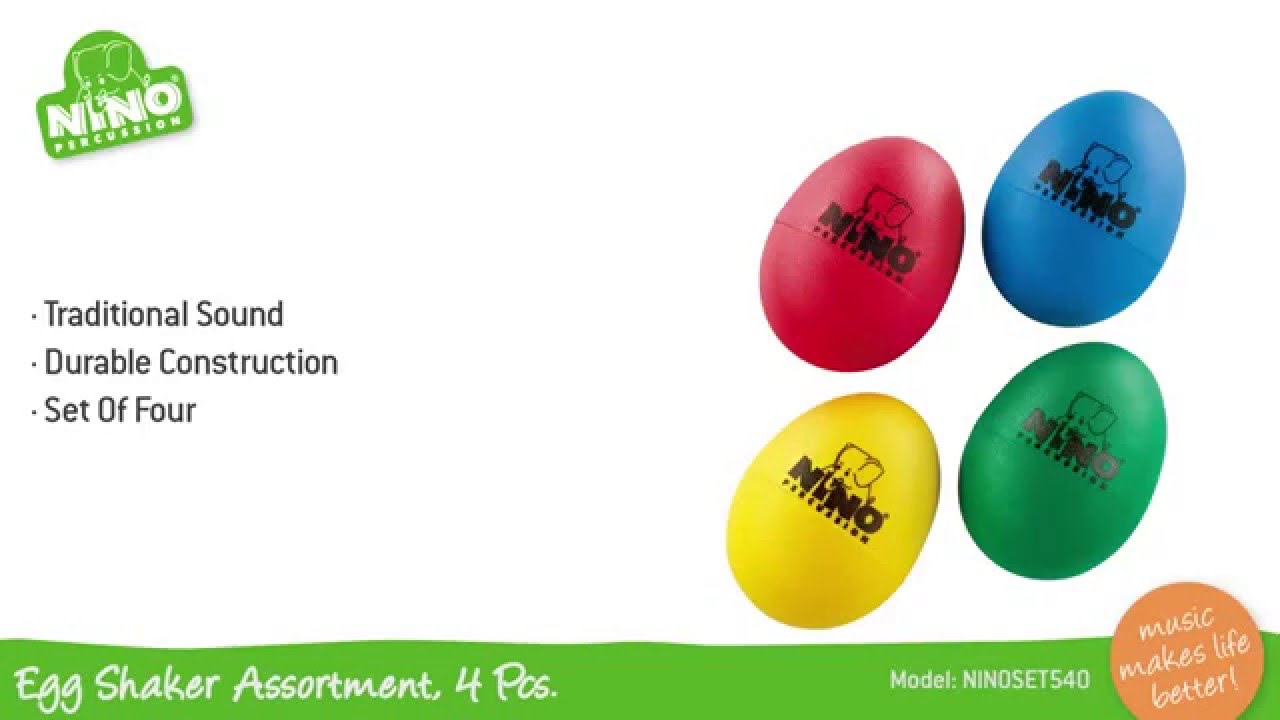 キッズパーカッション NINO SET540 エッグシェイカーセット -鈴木楽器