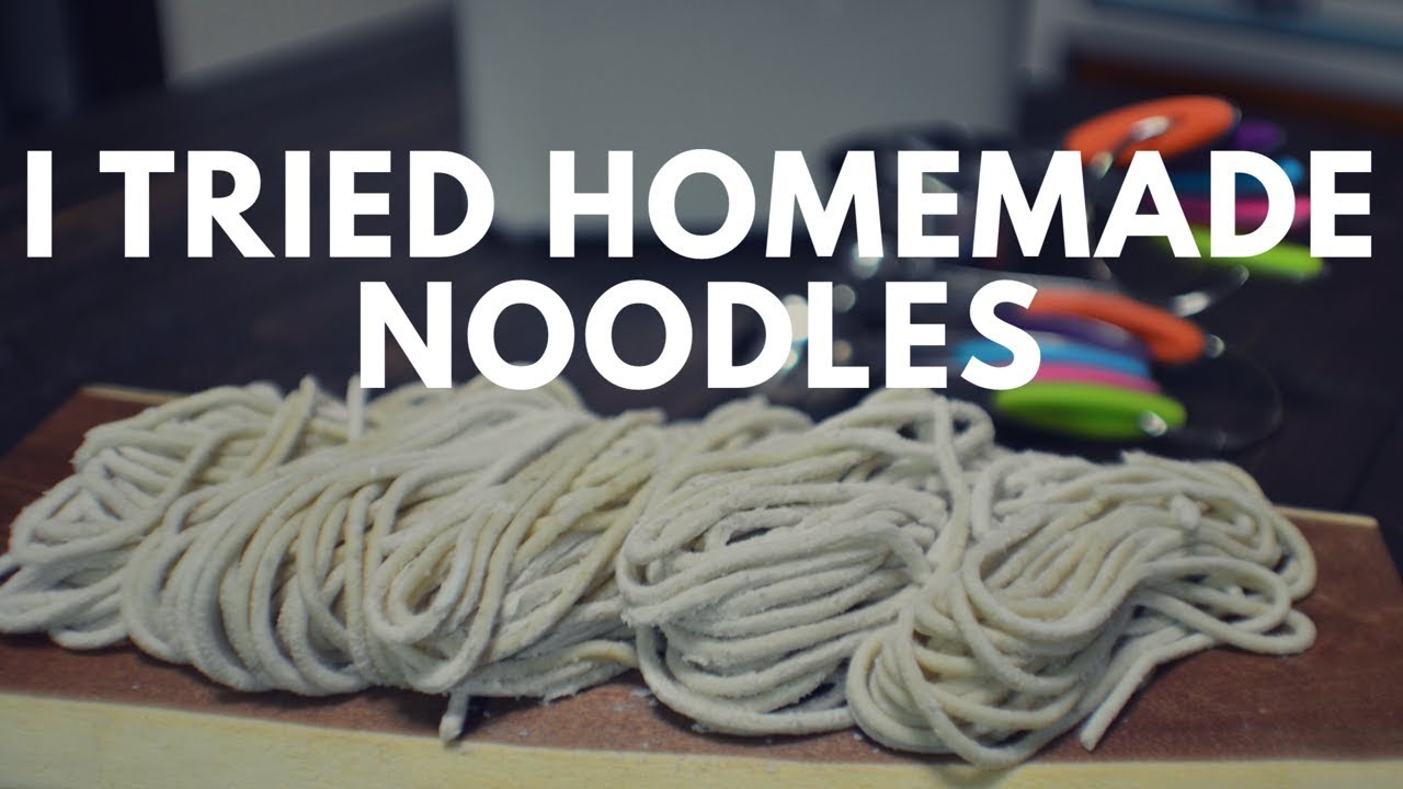 自家製麺》Philips(フィリップス）ヌードルメーカーで麺を打ってみた