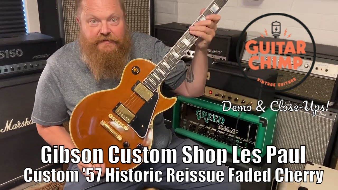 2001 Gibson Custom Shop Les Paul Custom '57 Historic Reissue Faded