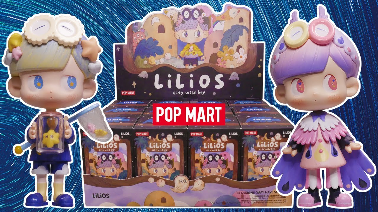 POPMART LiLiOS City Wild Boy series full case unboxing! - YouTube
