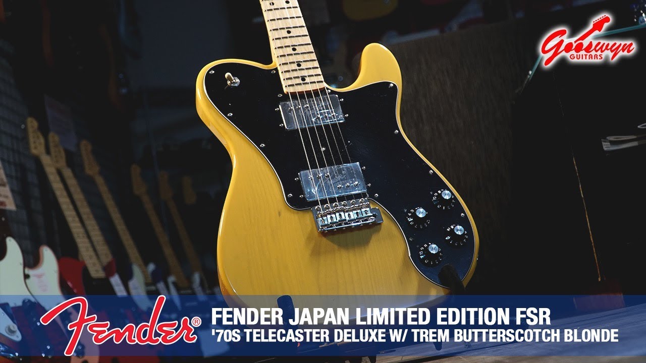 Fender MIJ 70's Telecaster Deluxe