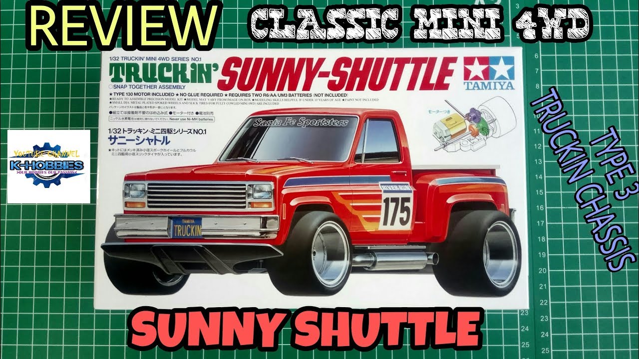 Review Classic Mini 4WD SUNNY SHUTTLE Type 3 Truckin Chassis