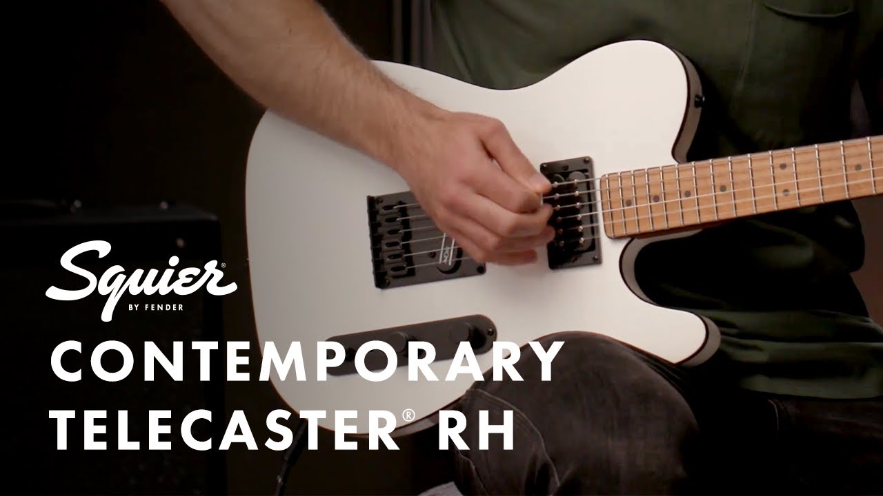 Exploring The Squier Contemporary Telecaster RH | Fender - YouTube