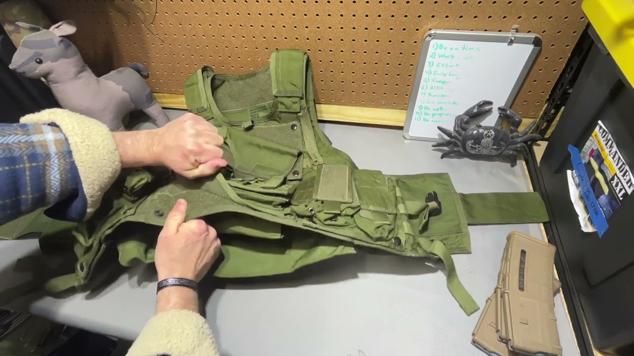 Missing Stitch: AWS CQB Vest - YouTube