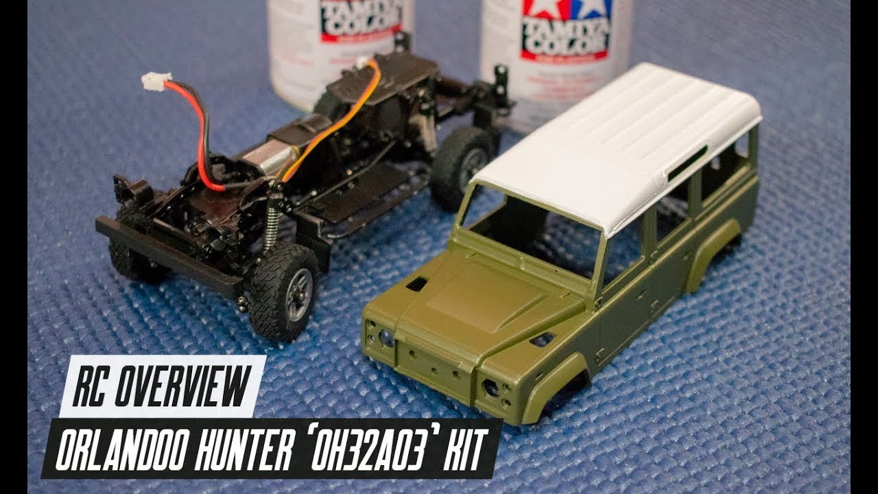 Orlandoo Hunter OH32A03 R/C Kit - Build Overview - YouTube