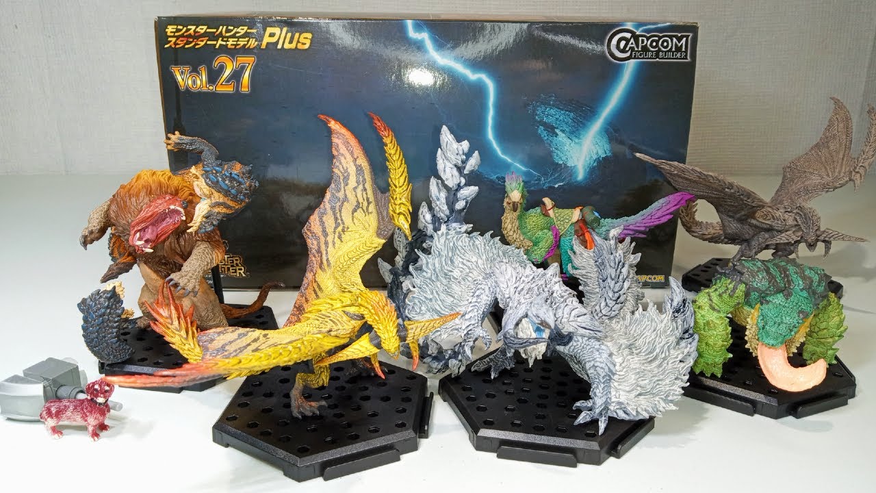 Unboxin Doxin - Monster Hunter Figure Builder Plus Vol. 27 - YouTube