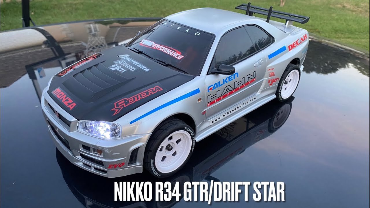 Performance Test: Nikko R34 GTR/Drift Star - YouTube