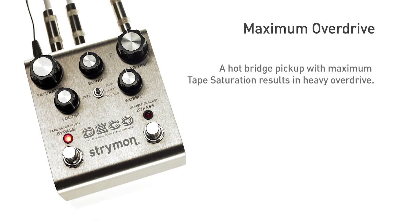 strymon | DECO（Gen1） | テープ・サチュレーション ダブル