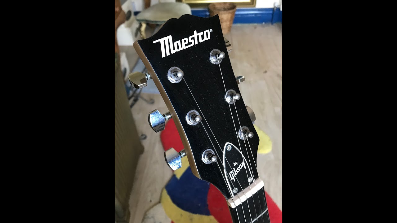 Gibson Maestro 2017 budget guitar review - YouTube