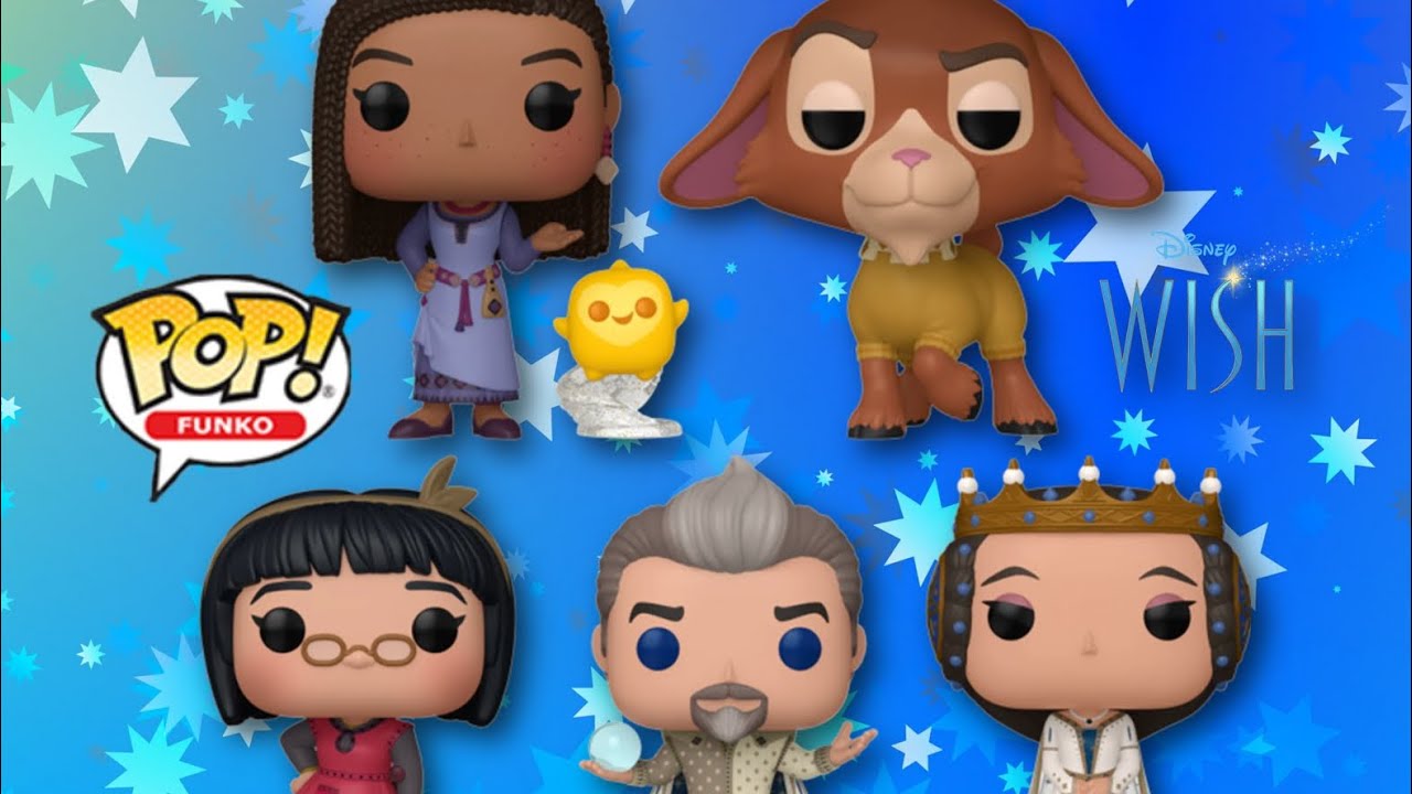 Disney Wish 💫⭐️🌟 Funko Pop Set of 5 Review / Discussion