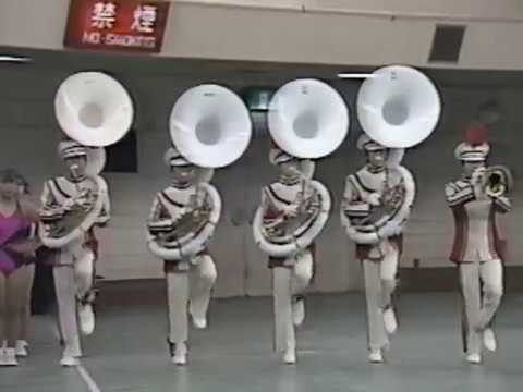 天理教愛町分教会吹奏楽団：1986年度マーチング＆バトントワリング全国