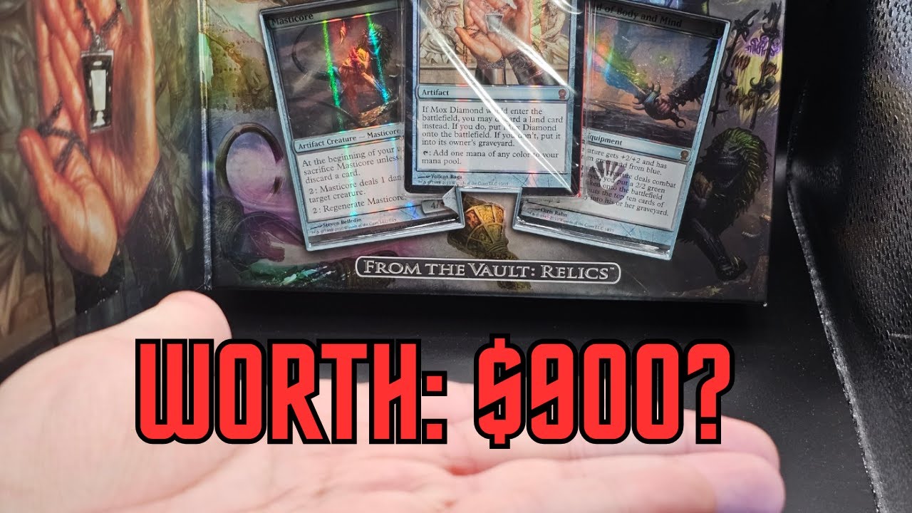 From The Vault Relics: Worth $900? Let's find out. - YouTube