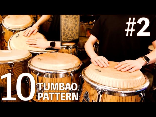 10 Tumbao Pattern by Two Conga - YouTube
