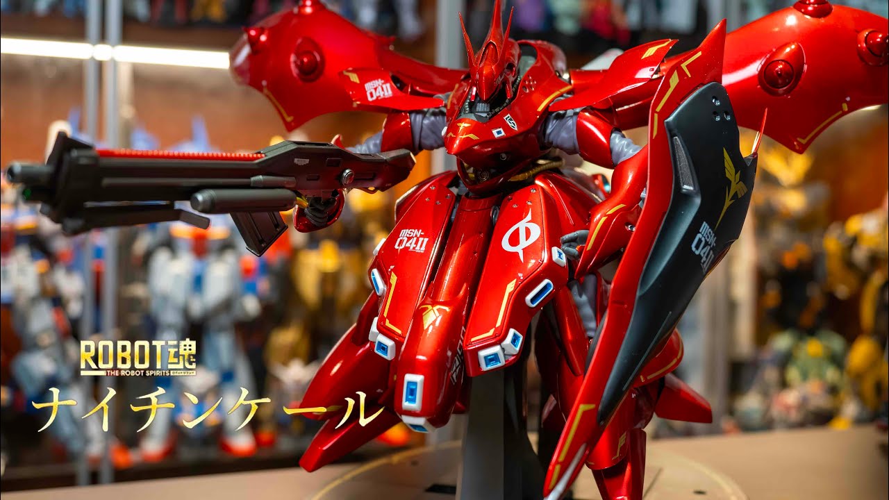 2024年祝大家鴻運當頭， 開箱一定要係紅色，Robot魂MSN-04II夜鶯CHAR