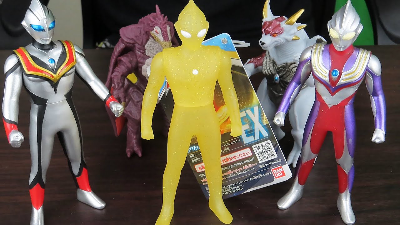 輝く光の戦士！グリッターティガ！！ウルトラヒーローシリーズEX商品