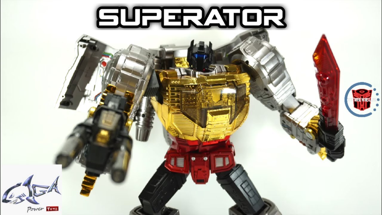 Gigapower 2021 Reissue HQ-01R Chrome Superator AKA Grimlock - YouTube