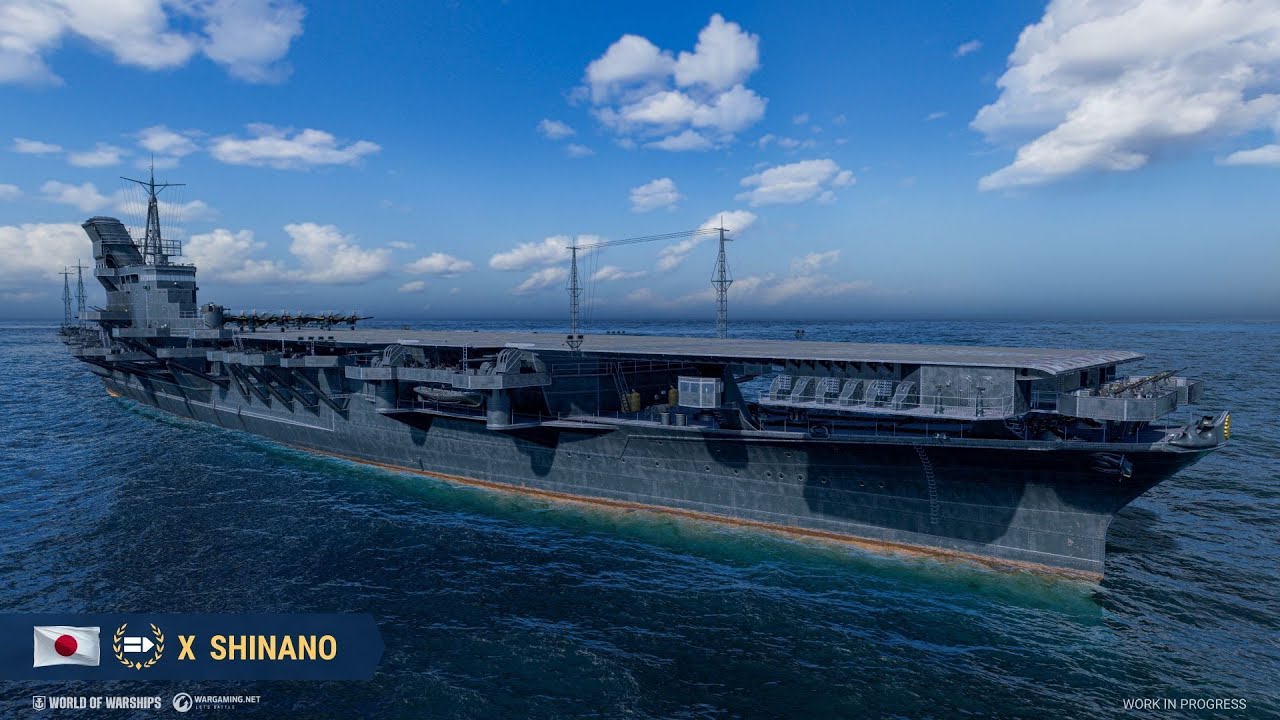 WG公認P】空母信濃を研究しよう #wows - YouTube