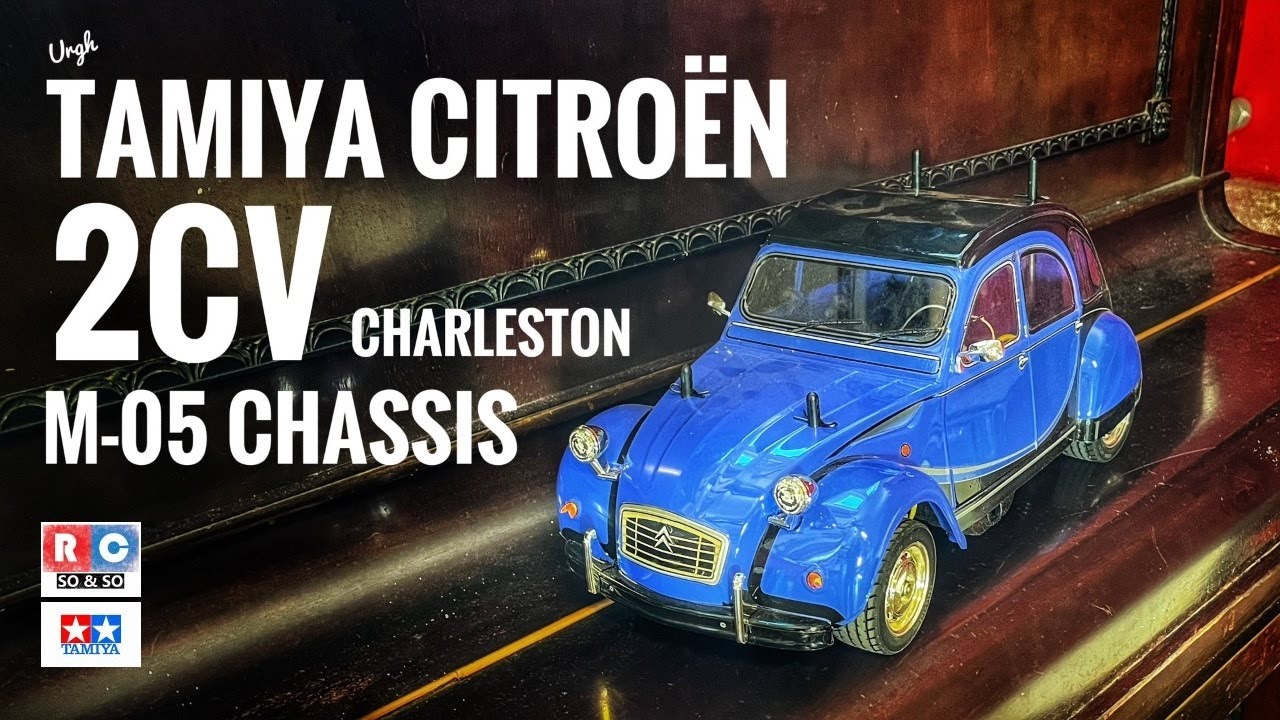 Tamiya Citroën 2CV M-05 Chassis | Indoor RC Car Run! - YouTube