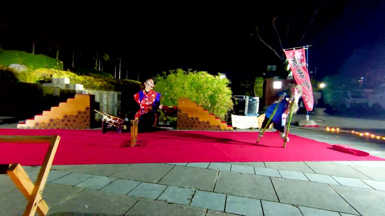 十日恵比須神社 正月大祭 猿回し 三和音 20240111 - YouTube