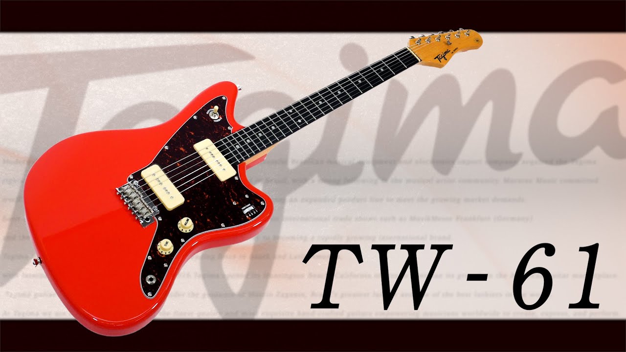 TW-61 Electric Guitar / Tagima Guitars - YouTube