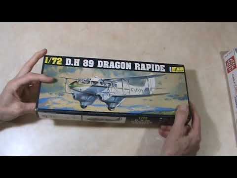 Model Kit Review, Dragon Rapide - YouTube