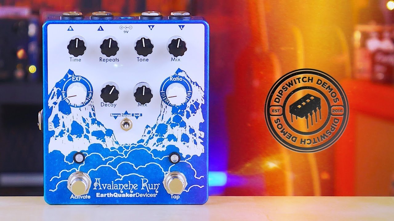 EarthQuaker Devices Avalanche Run V2 (Demo) - YouTube