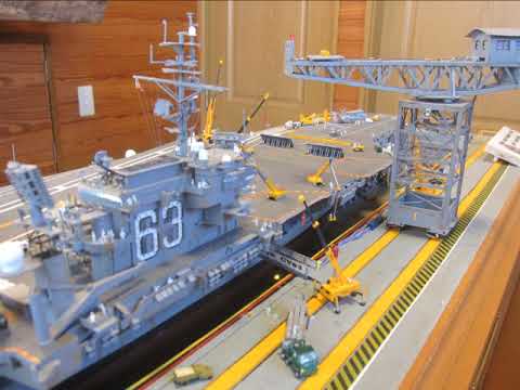 おおなみ会 アメリカ海軍空母「キティホークCV-63」1/350 坂本会員