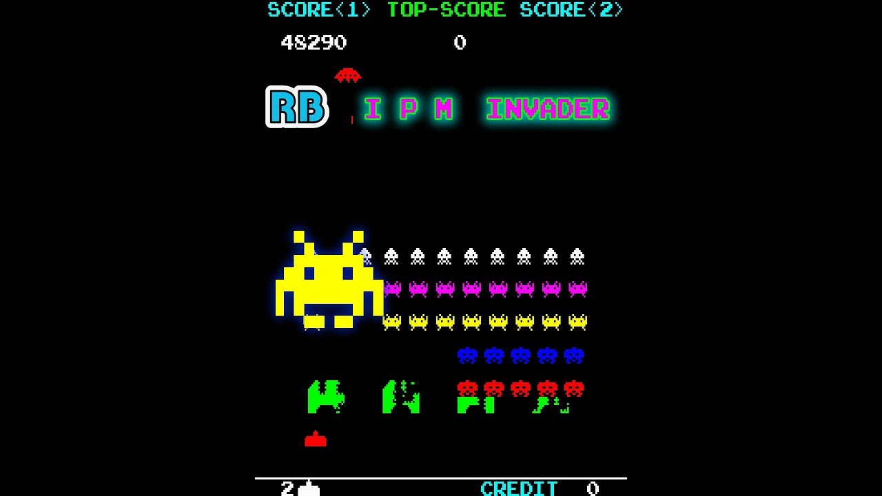 1979 [60fps] IPM Invader 61700pts - YouTube