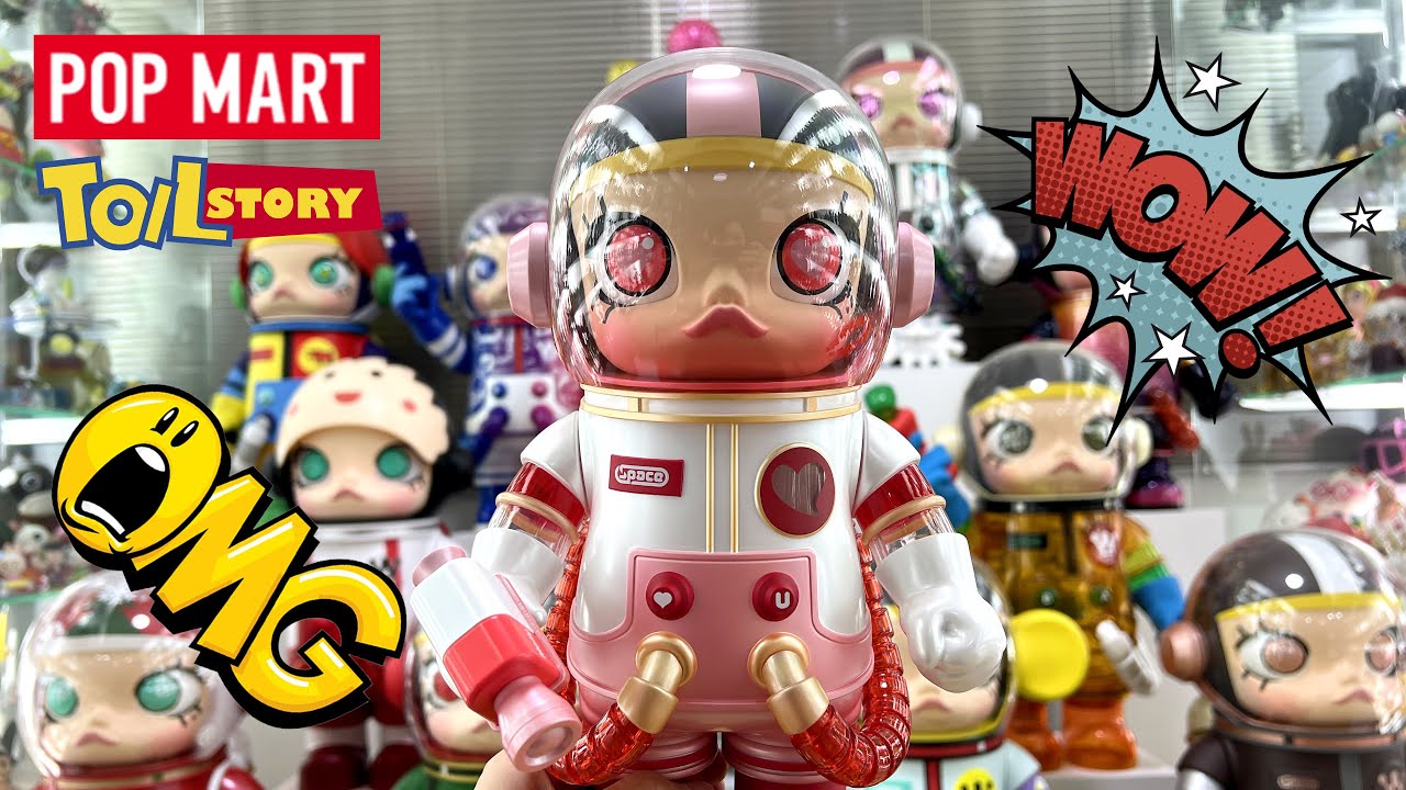 泡泡瑪特｜POPMART - 400% SPACE MOLLY HEARTBEAT Unboxing 心動开箱