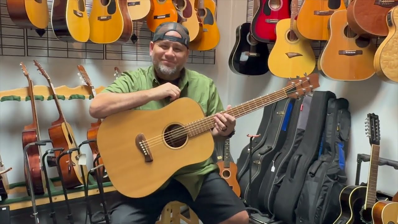 David Demos a beautiful 2008 USA made Tacoma DM9 w/ L.R. Baggs pre